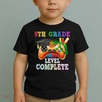 5Th Grade Level Complete Last Day Of School Graduation Toddler T-Shirt thumb 2