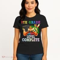 5Th Grade Level Complete Last Day Of School Graduation Women's T-Shirt thumb 4
