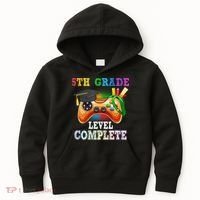 5Th Grade Level Complete Last Day Of School Graduation Kids Hoodie thumb 0