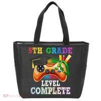 5Th Grade Level Complete Last Day Of School Graduation Tote Bag thumb 0