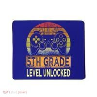 5th Grade Level Unlocked First Day Of School Video Gamer Mousepad thumb 0