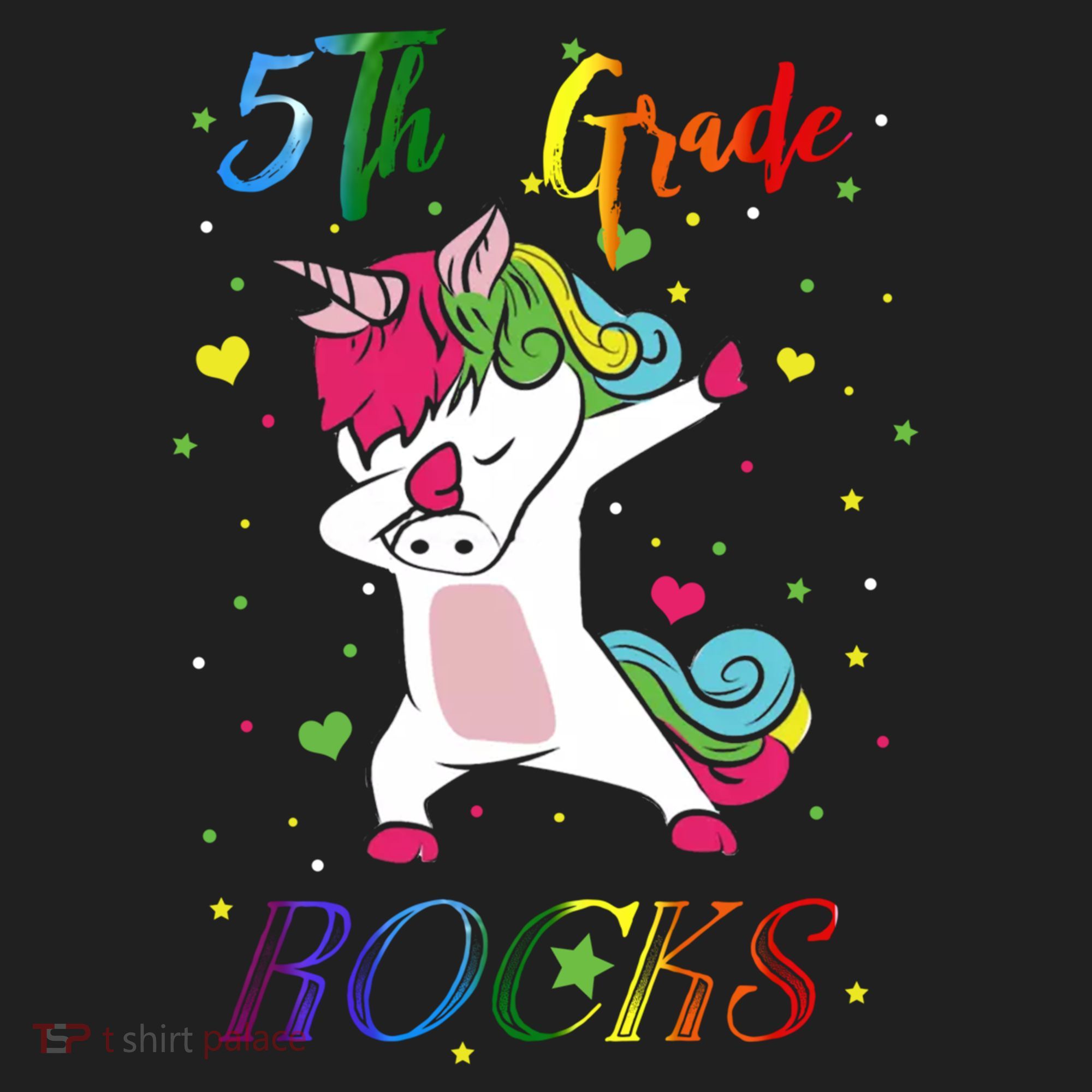 5Th Grade Rocks Dabbing Unicorn Back To School Cute Gift Women's Sweatshirt