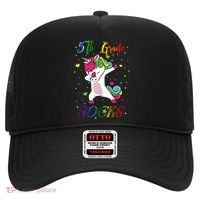 5Th Grade Rocks Dabbing Unicorn Back To School Cute Gift Hat thumb 0