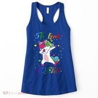 5Th Grade Rocks Dabbing Unicorn Back To School Cute Gift Women's Tank Top thumb 0