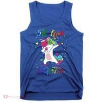 5Th Grade Rocks Dabbing Unicorn Back To School Cute Gift Tank Top thumb 0