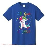 5Th Grade Rocks Dabbing Unicorn Back To School Cute Gift Kids T-Shirt thumb 0