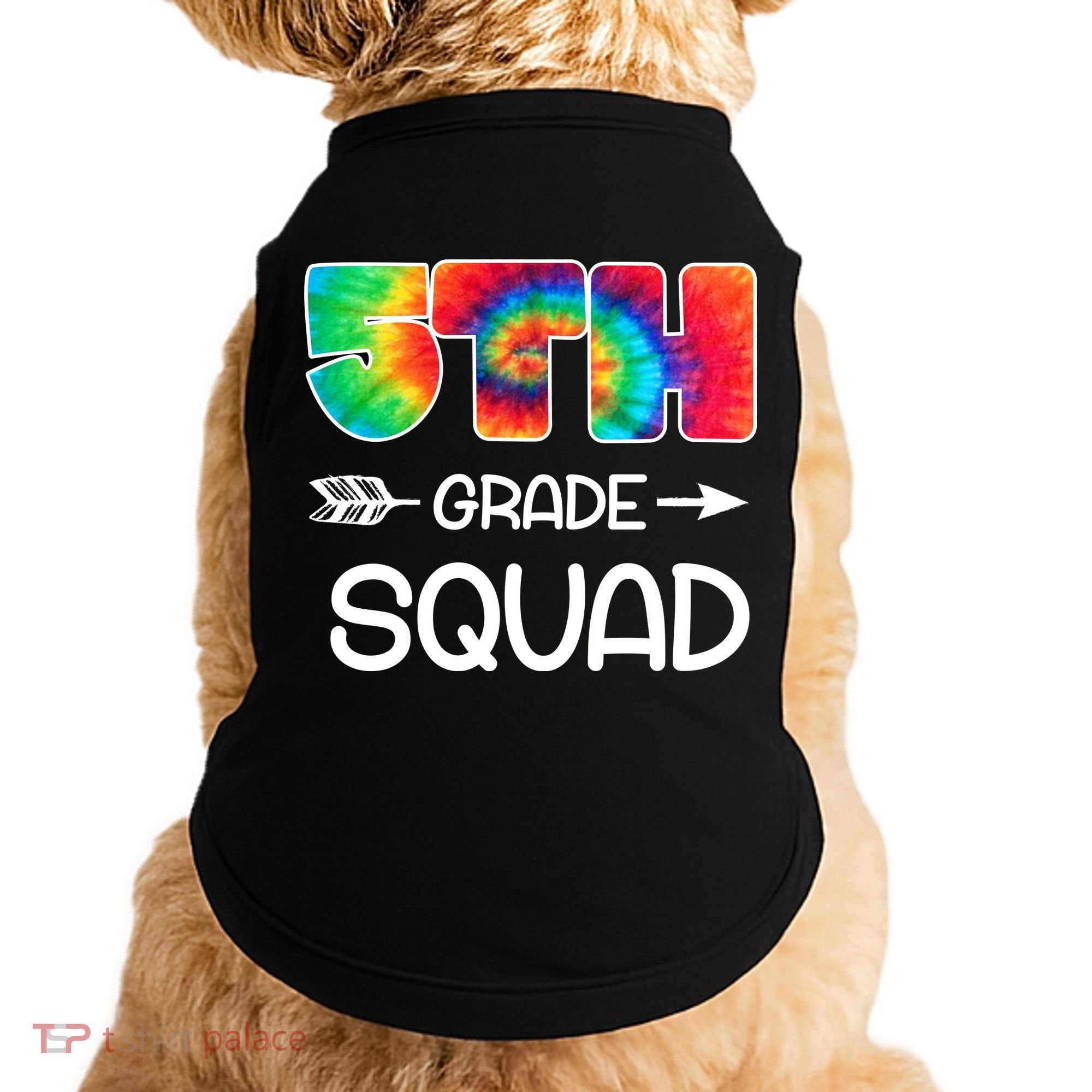 5th Grade Squad Teacher Students Doggie Tank