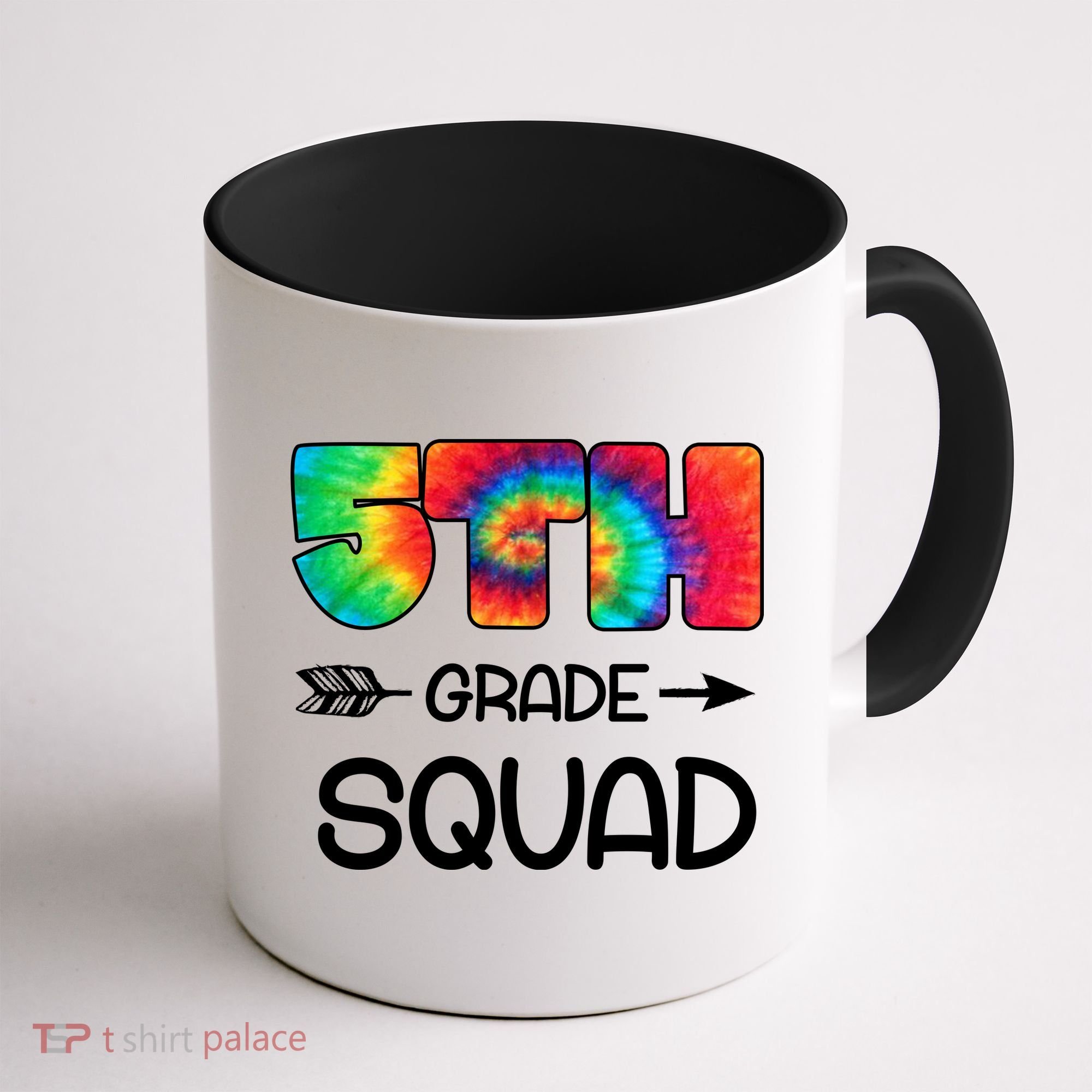 5th Grade Squad Teacher Students Coffee Mug