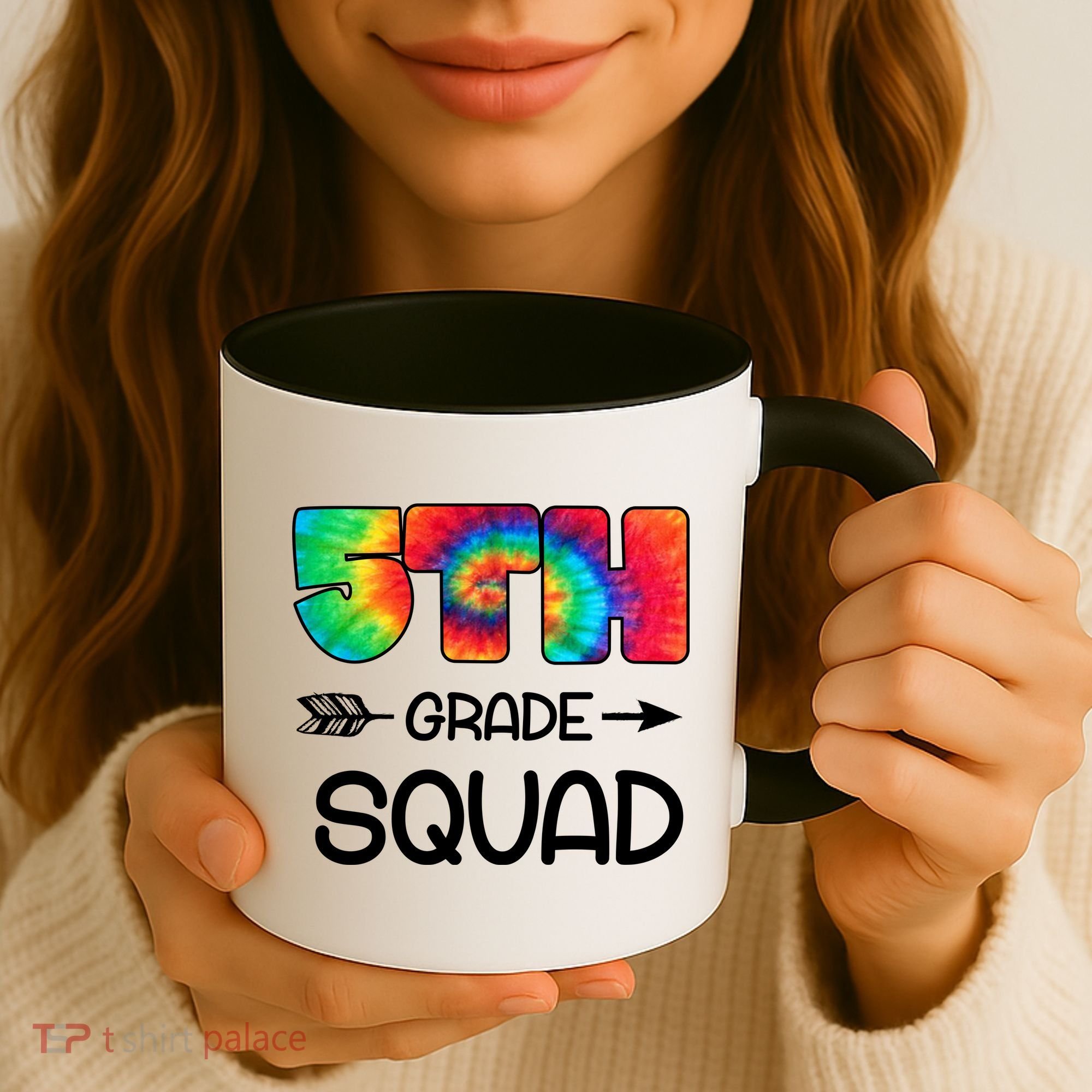 5th Grade Squad Teacher Students Coffee Mug
