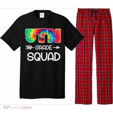 5th Grade Squad Teacher Students Pajama Set