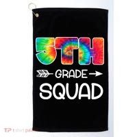 5th Grade Squad Teacher Students Golf Towel thumb 0