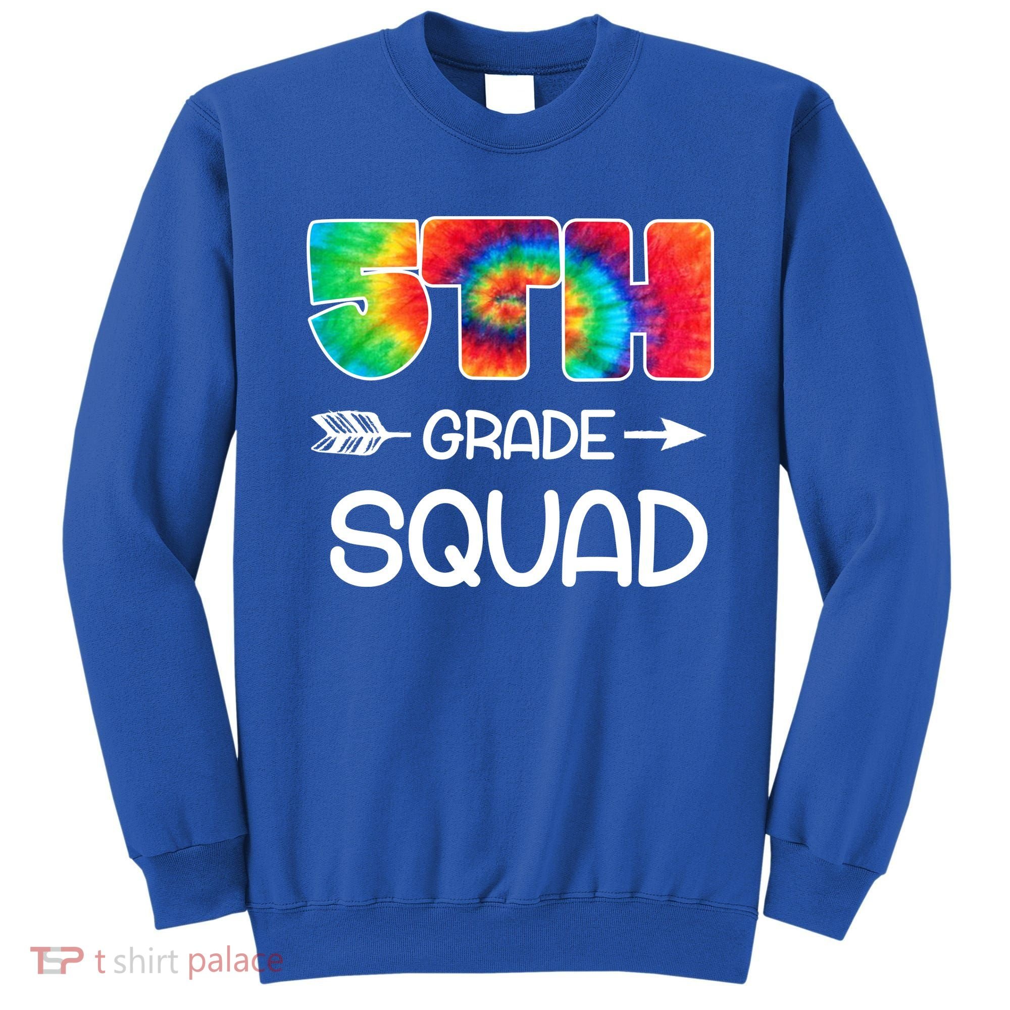 5th Grade Squad Teacher Students Sweatshirt