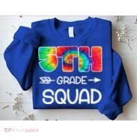 5th Grade Squad Teacher Students Sweatshirt thumb 2