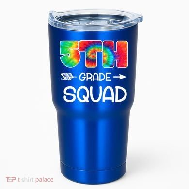 5th Grade Squad Teacher Students Tumbler