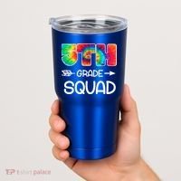 5th Grade Squad Teacher Students Tumbler thumb 2