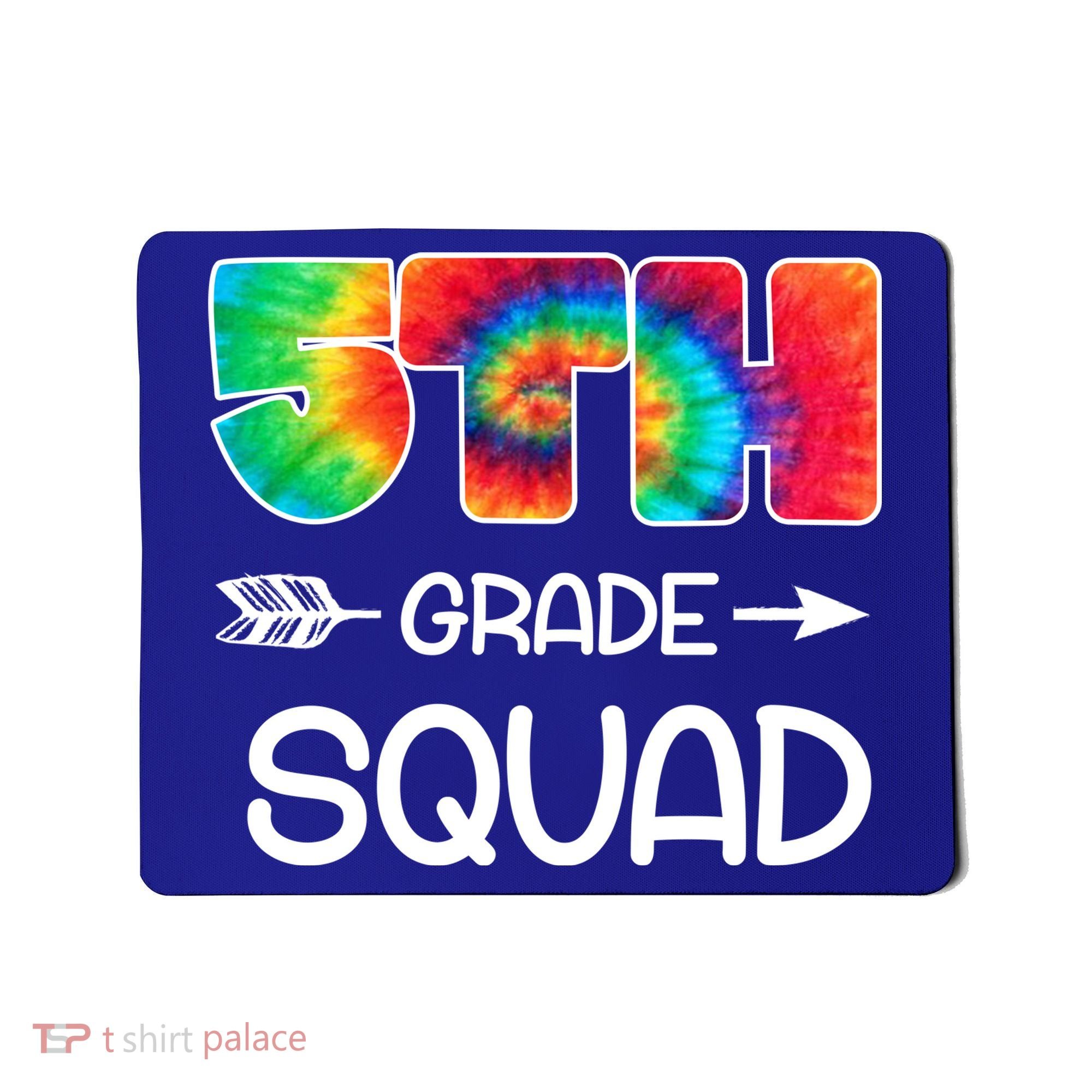 5th Grade Squad Teacher Students Mousepad