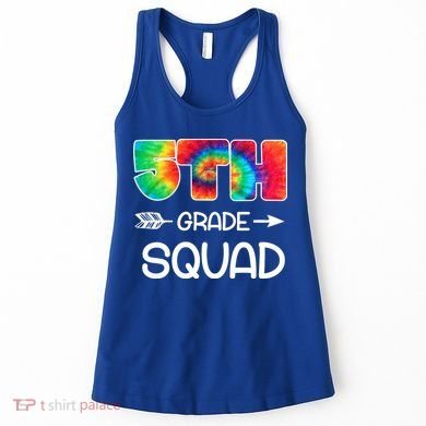 5th Grade Squad Teacher Students Women's Tank Top