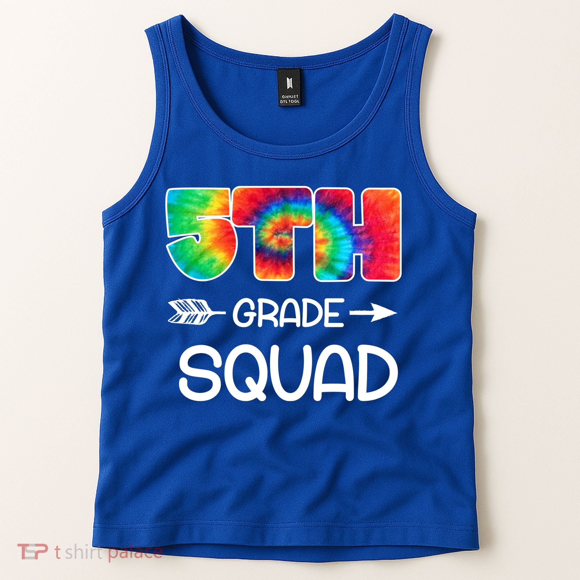 5th Grade Squad Teacher Students Tank Top