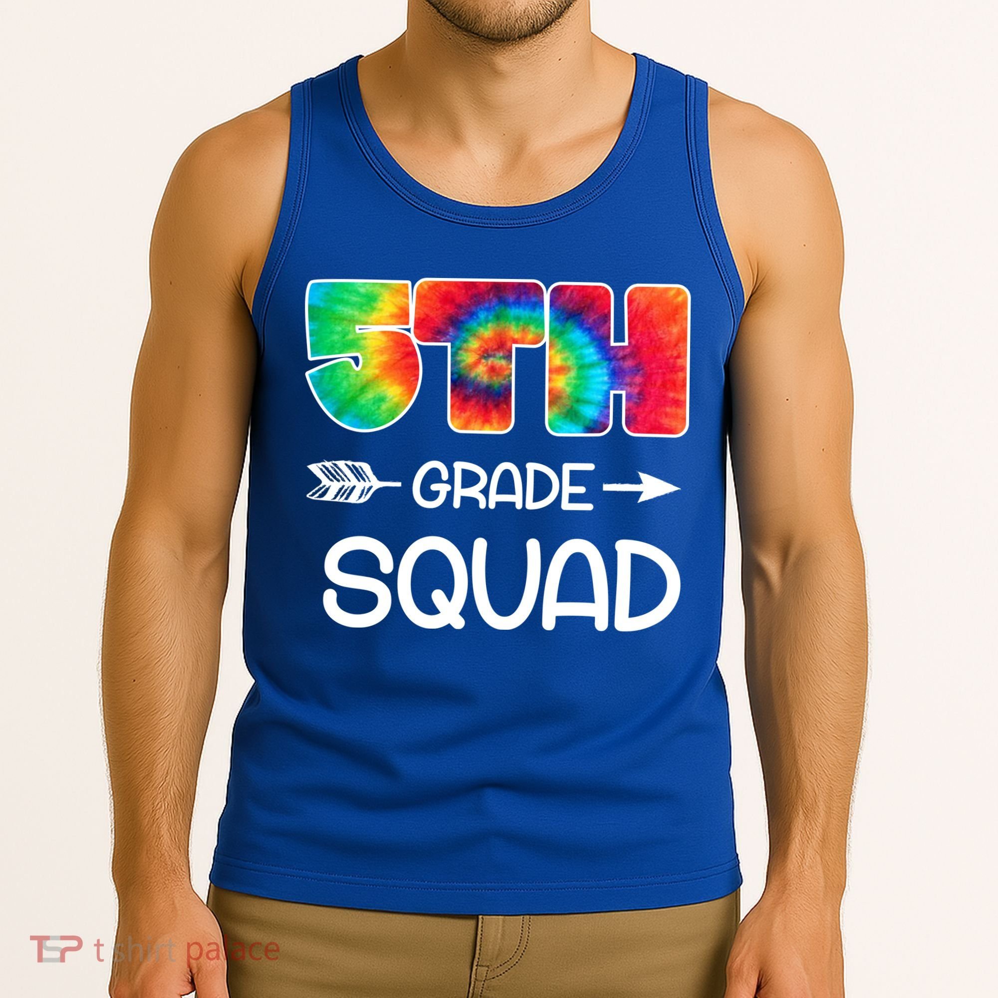 5th Grade Squad Teacher Students Tank Top