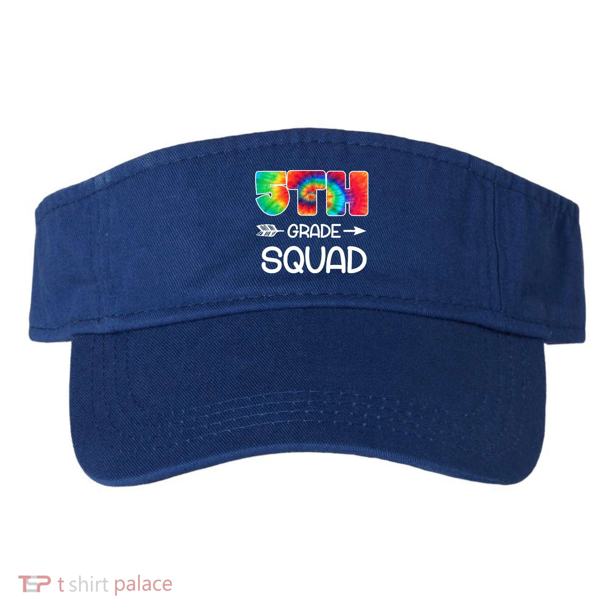 5th Grade Squad Teacher Students Visor
