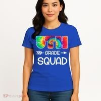 5th Grade Squad Teacher Students Women's T-Shirt thumb 4
