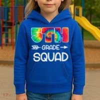 5th Grade Squad Teacher Students Kids Hoodie thumb 3