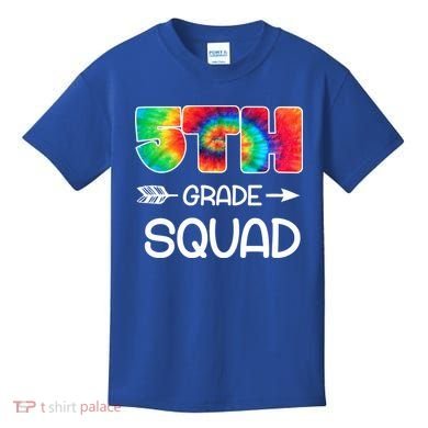 5th Grade Squad Teacher Students Kids T-Shirt
