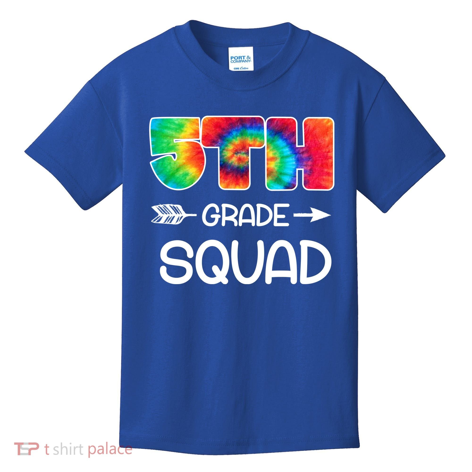 5th Grade Squad Teacher Students Kids T-Shirt