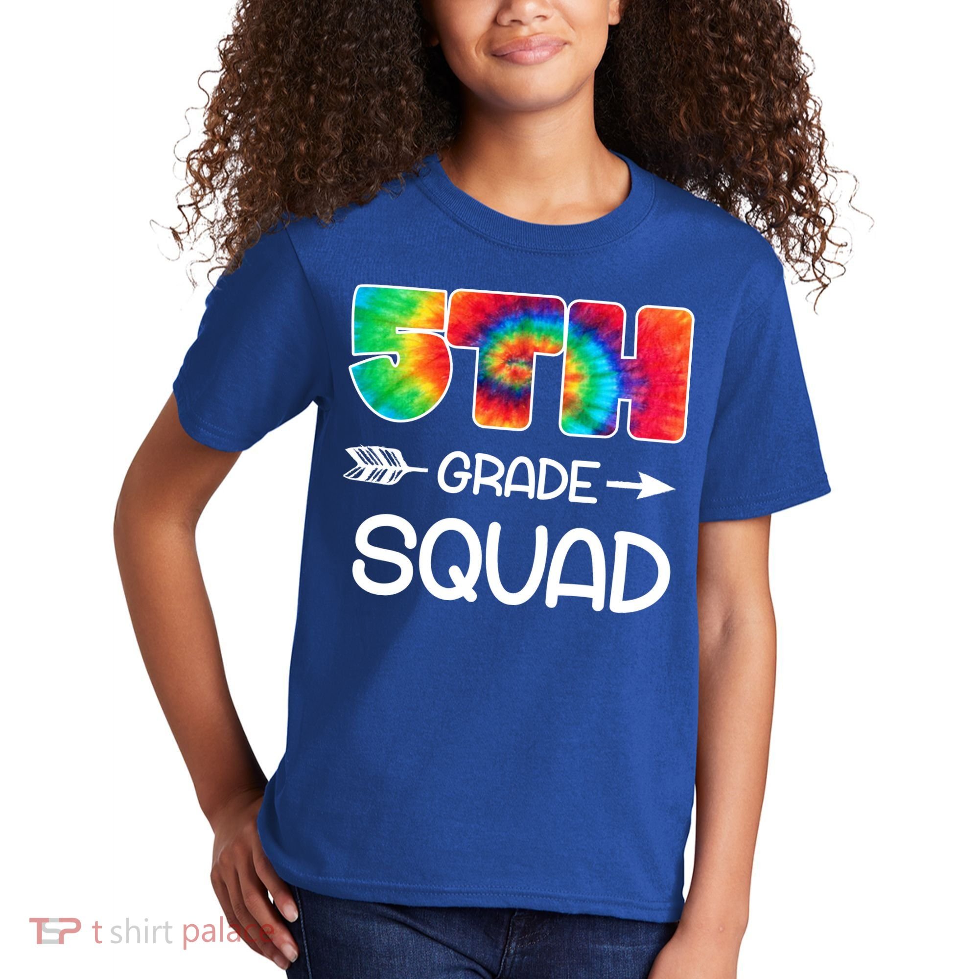 5th Grade Squad Teacher Students Kids T-Shirt
