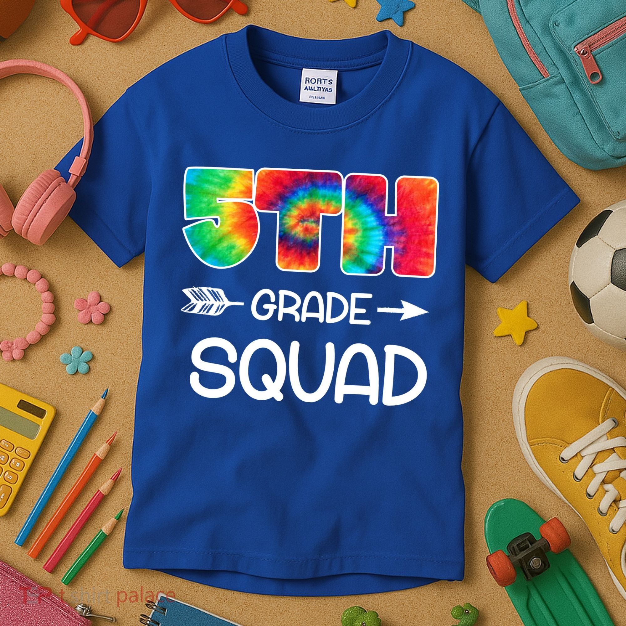 5th Grade Squad Teacher Students Kids T-Shirt