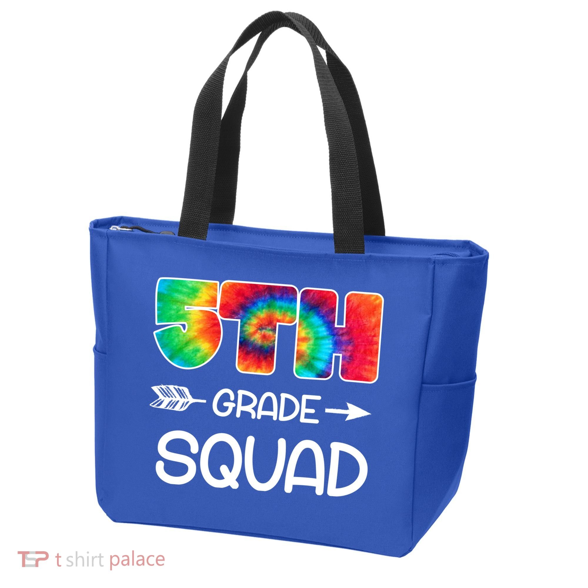 5th Grade Squad Teacher Students Tote Bag