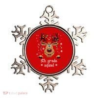 5th Grade Squad Reindeer Christmas Ornament thumb 0