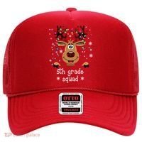 5th Grade Squad Reindeer Christmas Hat thumb 0