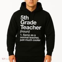 5th Grade Teacher Definition Funny Back To School First Day Hoodie thumb 2