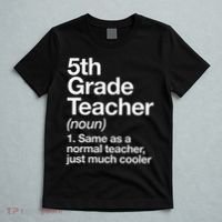 5th Grade Teacher Definition Funny Back To School First Day T-Shirt thumb 5