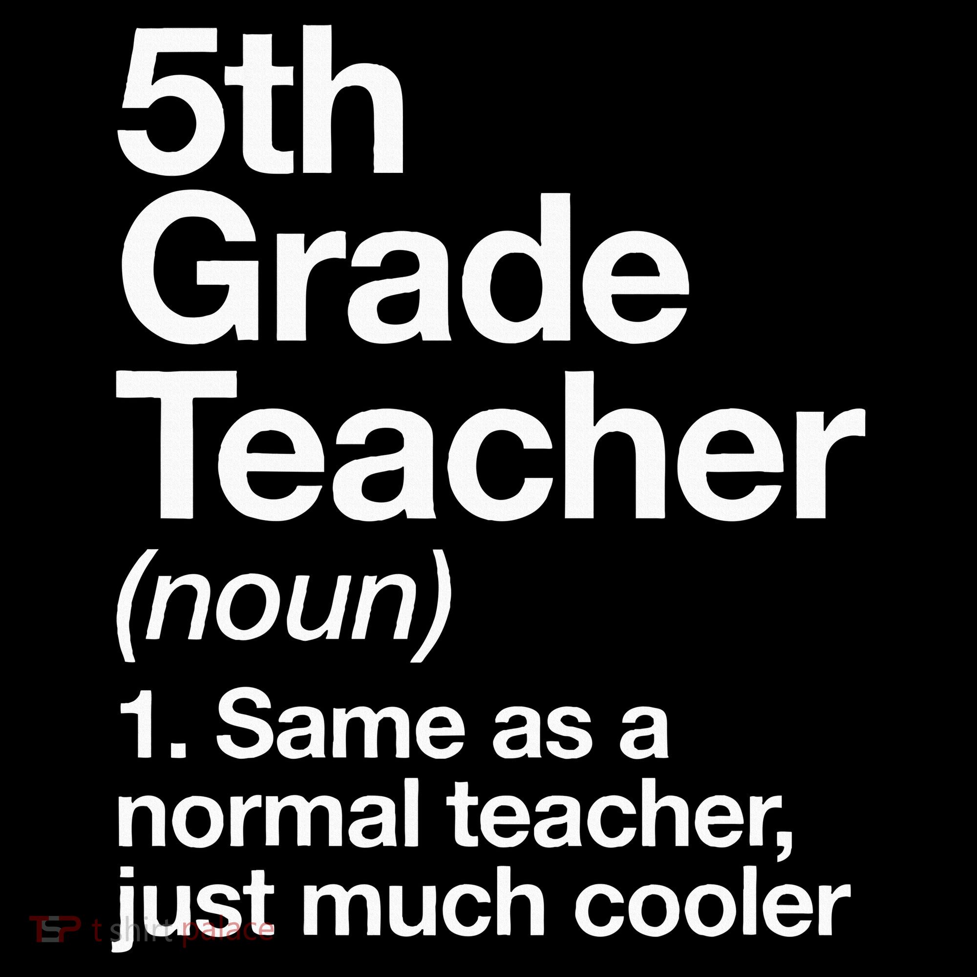 5th Grade Teacher Definition Funny Back To School First Day Women's Hoodie
