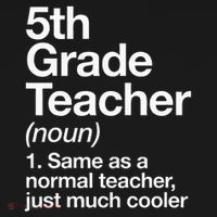 5th Grade Teacher Definition Funny Back To School First Day Mousepad thumb 1