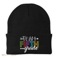 5Th Grade Teacher Student Team Fifth Grade Gift Beanie thumb 0