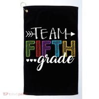 5Th Grade Teacher Student Team Fifth Grade Gift Golf Towel thumb 0