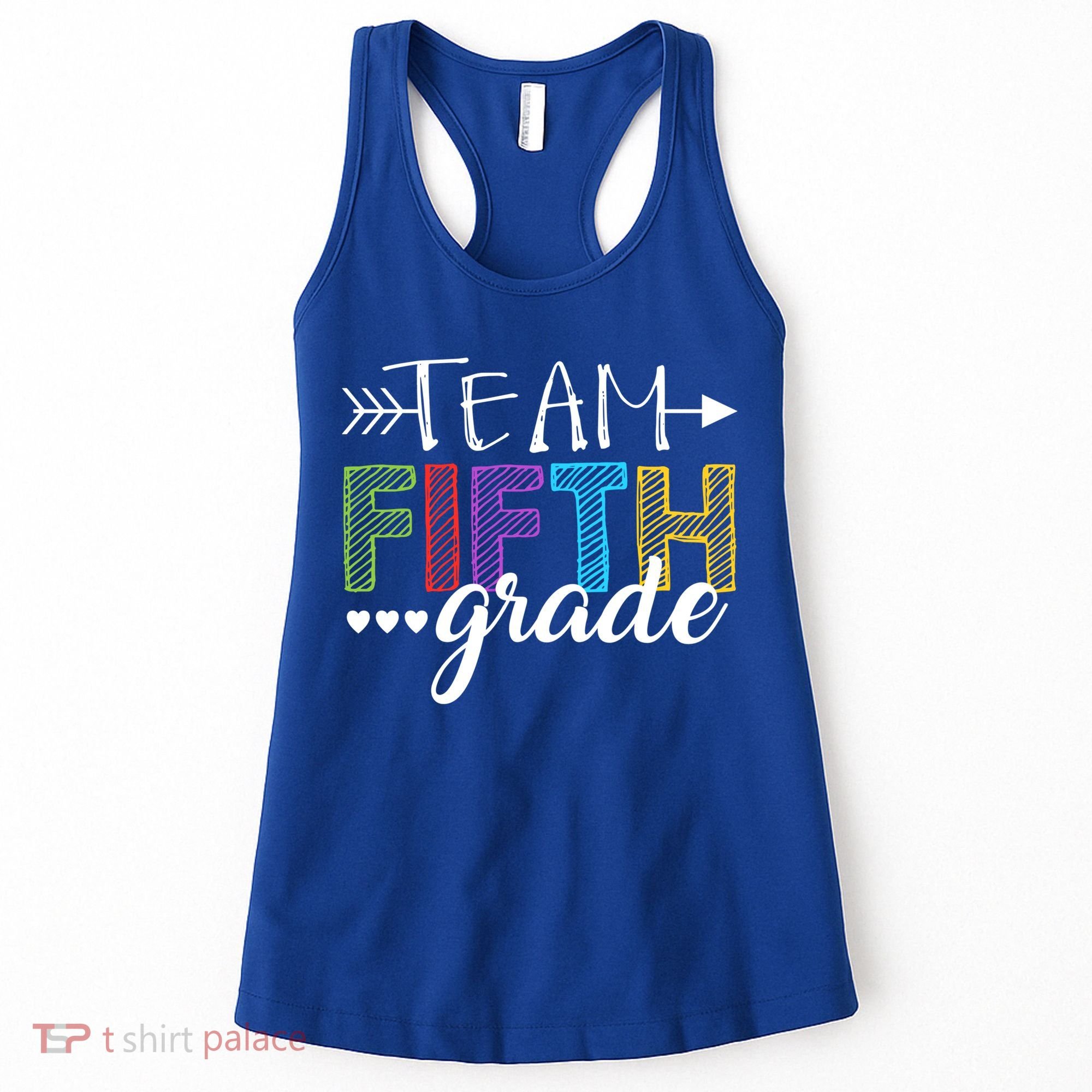 5Th Grade Teacher Student Team Fifth Grade Gift Women's Tank Top