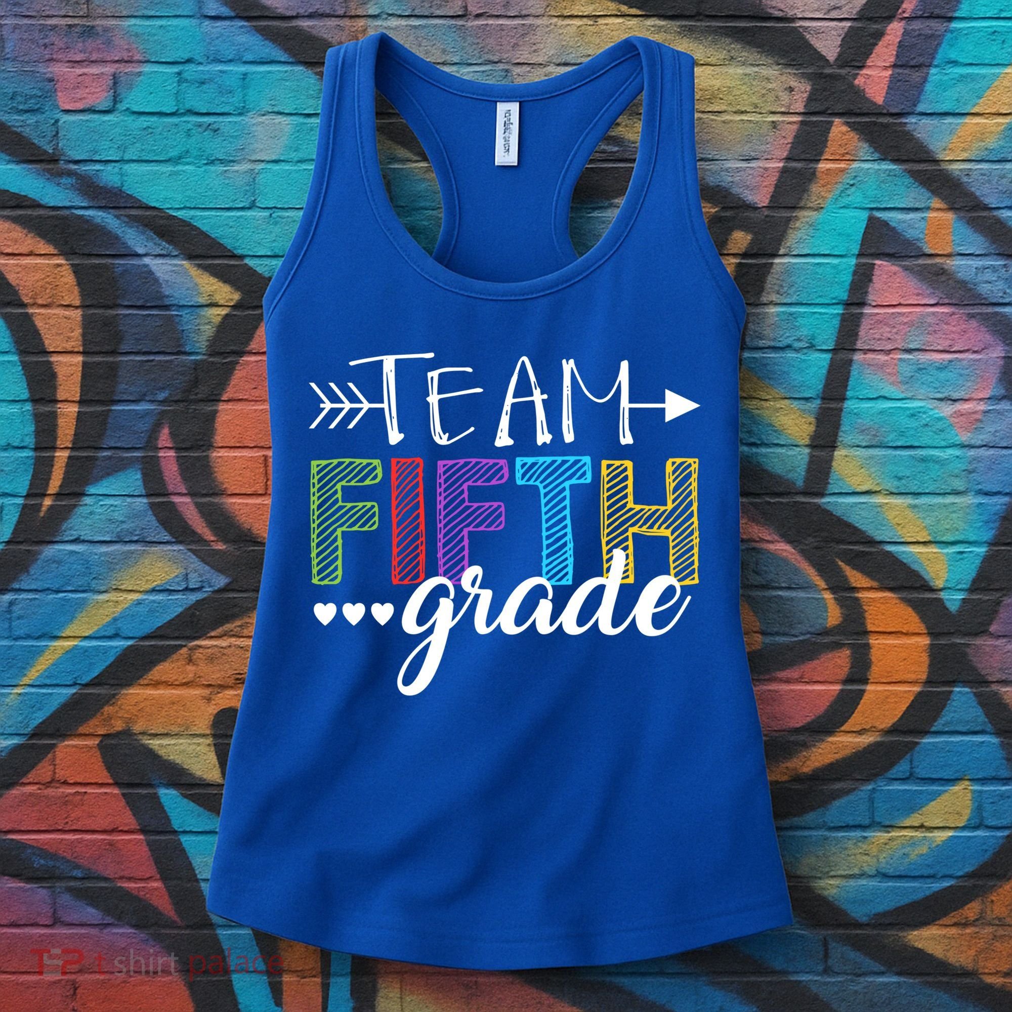 5Th Grade Teacher Student Team Fifth Grade Gift Women's Tank Top