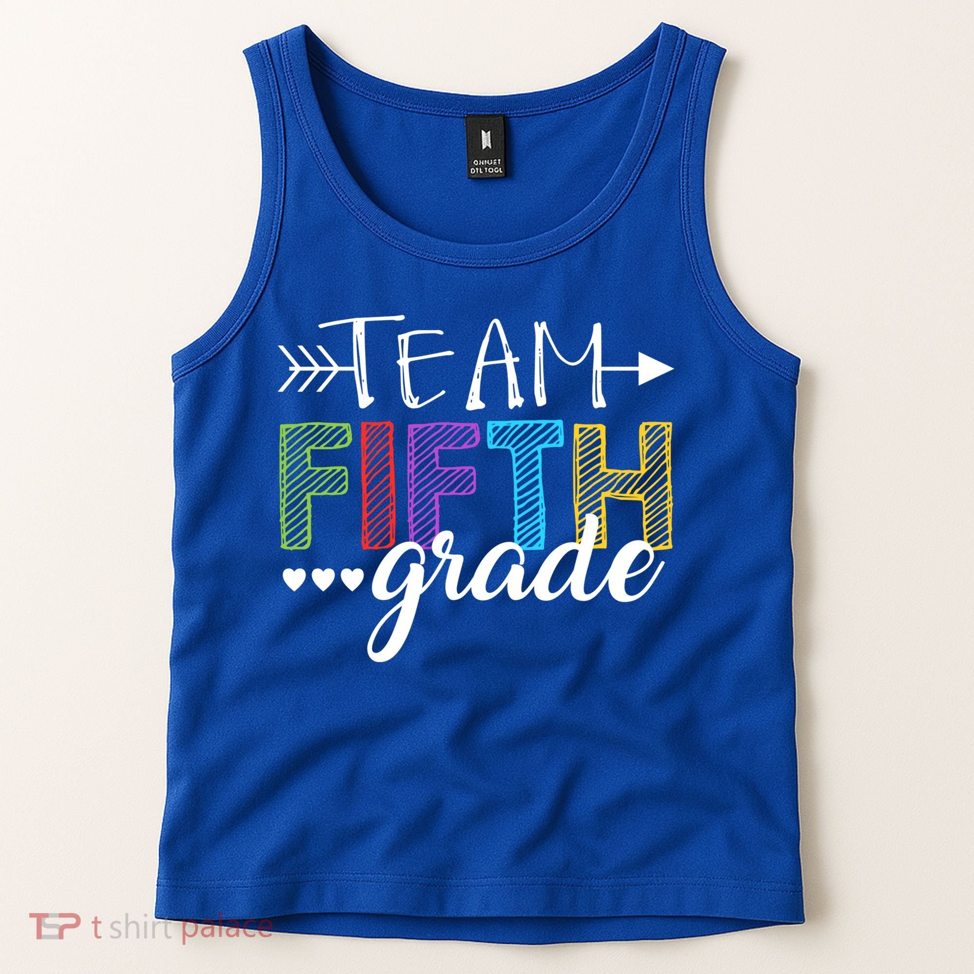 5Th Grade Teacher Student Team Fifth Grade Gift Tank Top