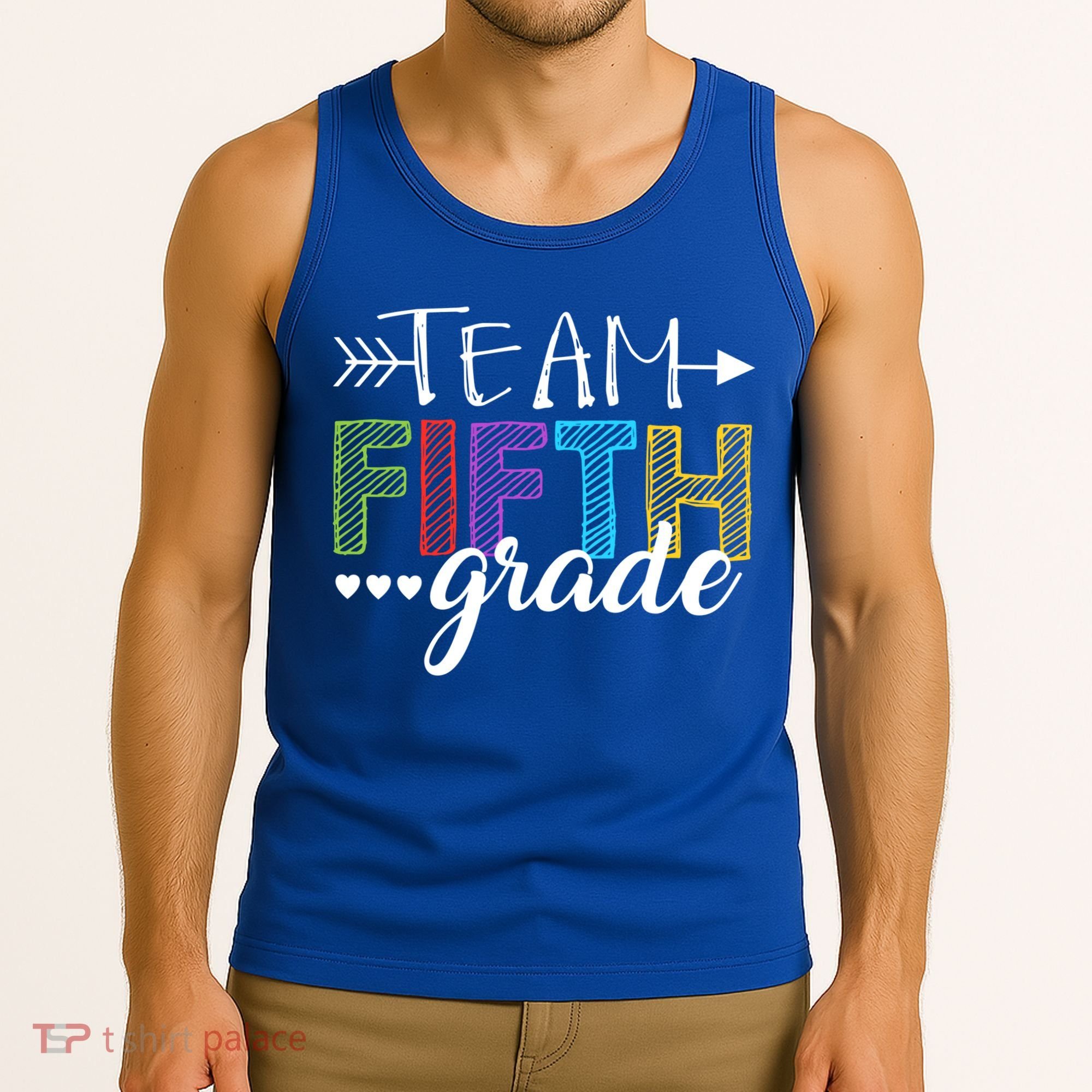 5Th Grade Teacher Student Team Fifth Grade Gift Tank Top