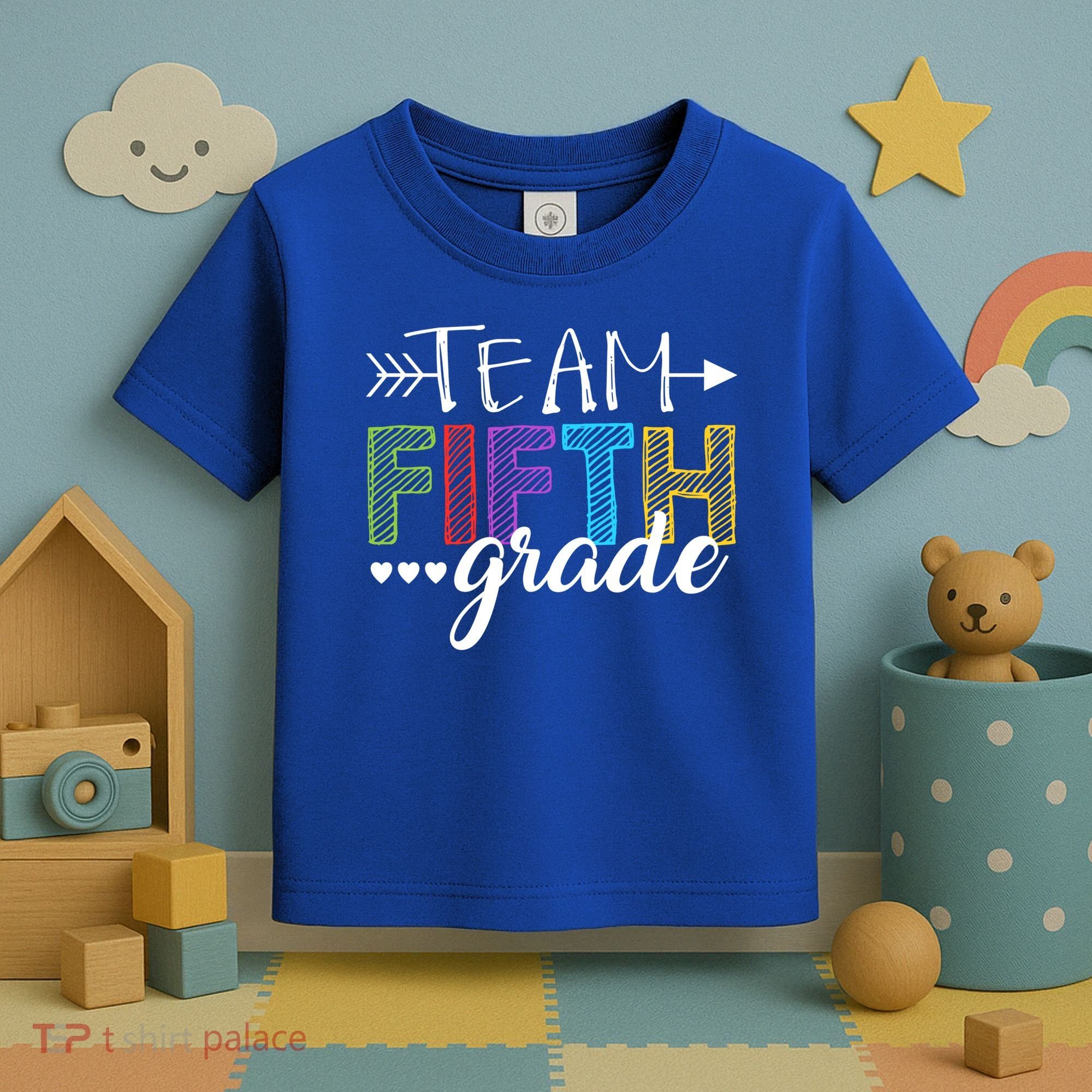 5Th Grade Teacher Student Team Fifth Grade Gift Toddler T-Shirt