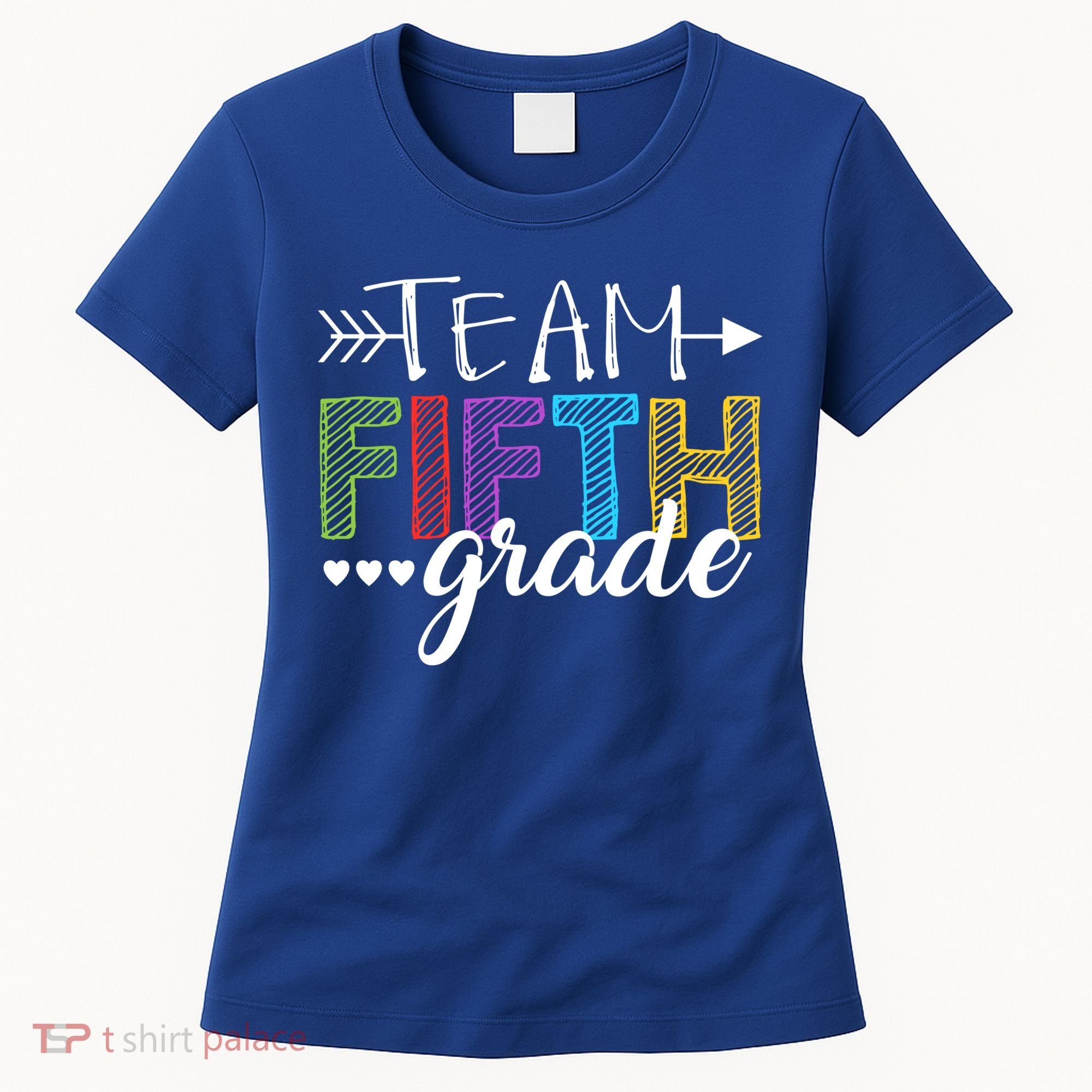 5Th Grade Teacher Student Team Fifth Grade Gift Women's T-Shirt