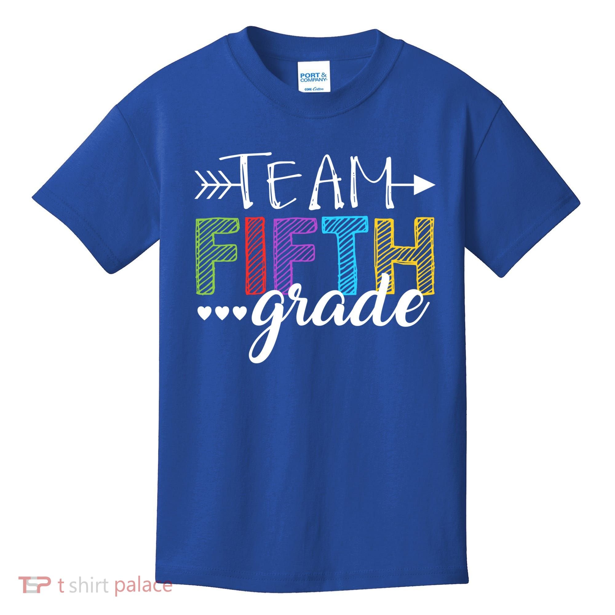 5Th Grade Teacher Student Team Fifth Grade Gift Kids T-Shirt
