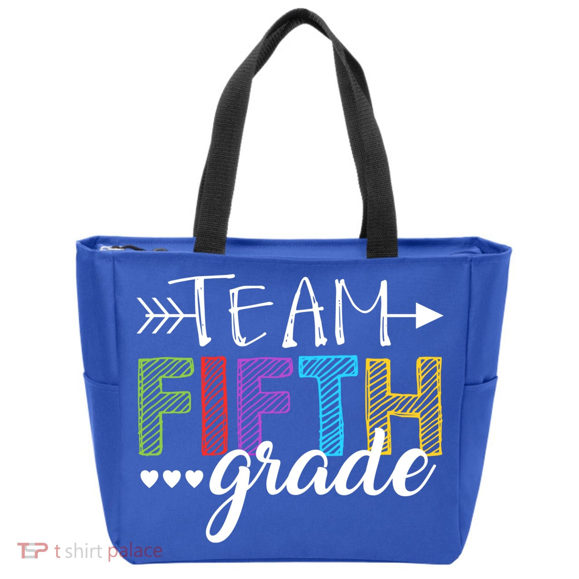 5Th Grade Teacher Student Team Fifth Grade Gift Tote Bag