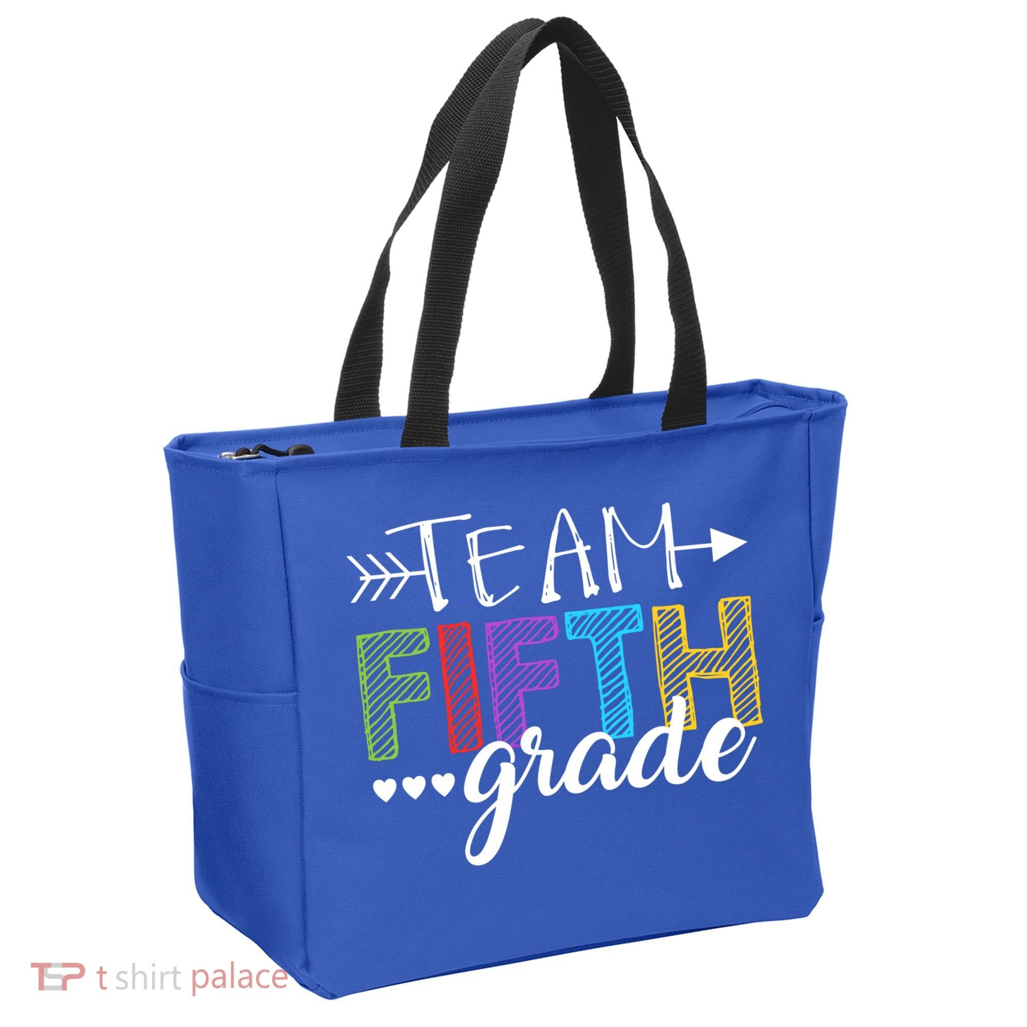 5Th Grade Teacher Student Team Fifth Grade Gift Tote Bag