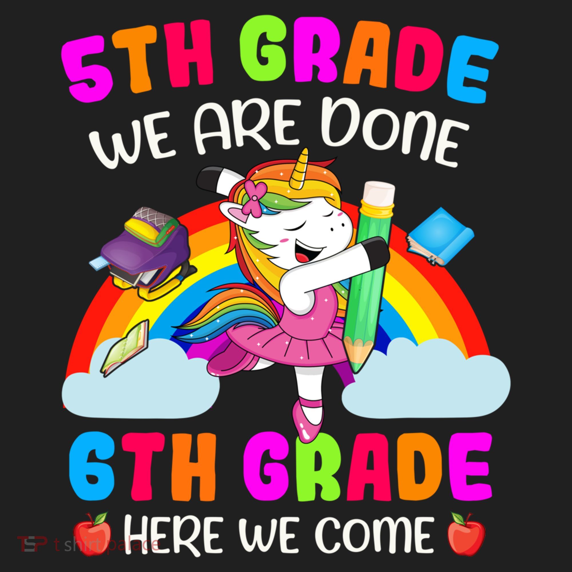 5Th Grade We Are Done 6Th Grade Here We Come Unicorn Meaningful Gift Beanie