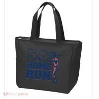 50th Home Run Baseball Birthday Gift Tote Bag thumb 3